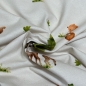 Preview: Jersey | Waldtiere Reh Eichhörnchen Fuchs | ecru